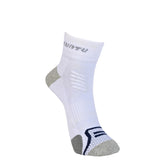 Mens & Boys Cotton Sports Ankle Length Socks - Half Terry Cushioned & Breathable Mesh
