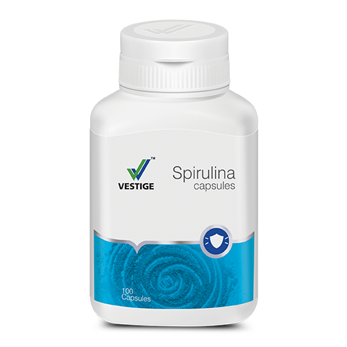 Vestige Spirulina Capsules 100 Units