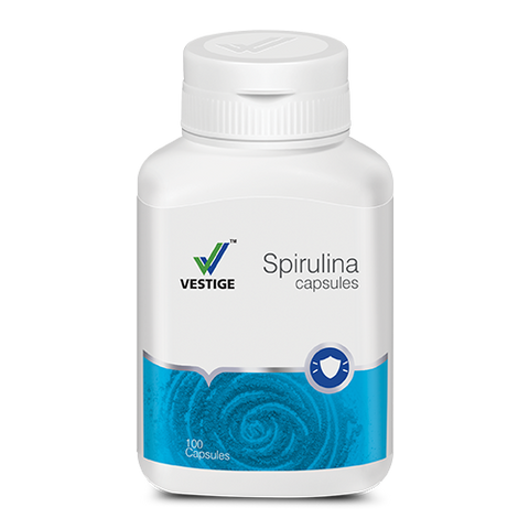 Vestige Spirulina Capsules 100 Units