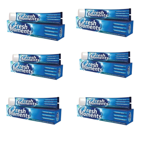 Modicare Fresh Moments Flouride Toothpaste - 100 gm (Pack of 6)
