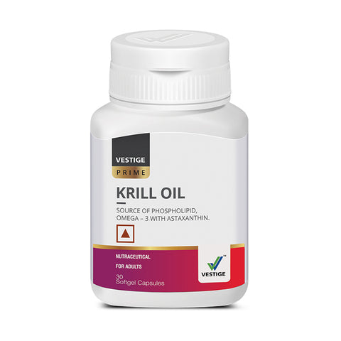 Vestige Prime Krill Oil  (30 Capsules)