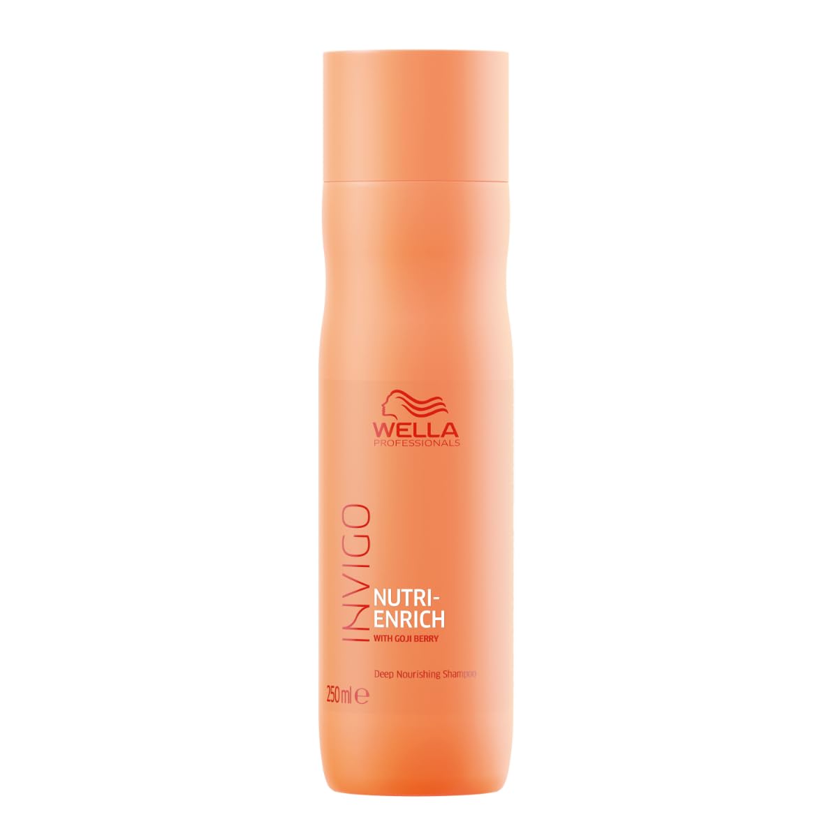 Wella Professionals Invigo Nutri-Enrich Shampoo | 250ml | Hydrating & Nourishing Cleanser for Dry, Damaged Hair