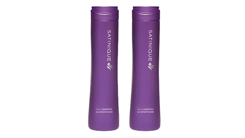 Amway Satinique 2in1 Shampoo & Conditioner 250 ML (Pack of 2)