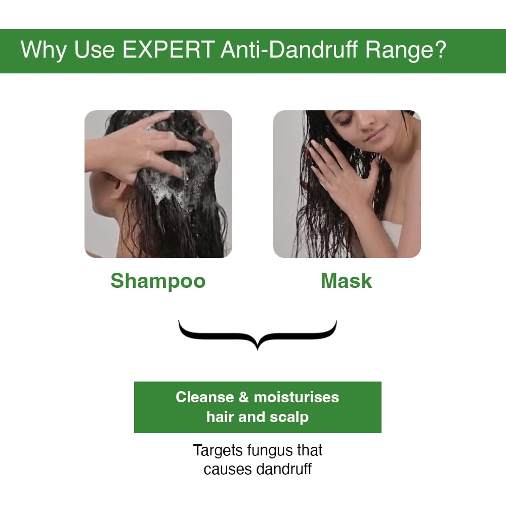 Bare Anatomy Expert Anti-Dandruff Hair Mask | Targets Oily Scalp & Reduces Dry Flakes | 250g