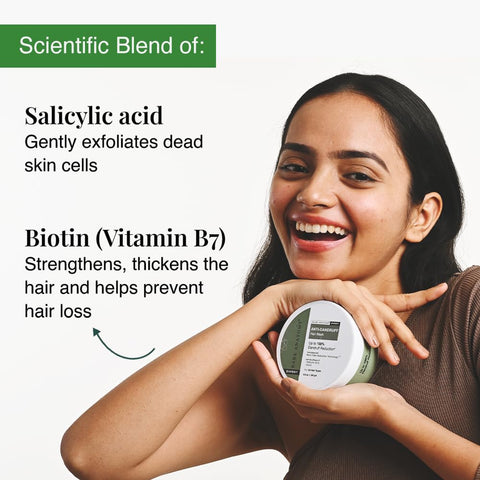 Bare Anatomy Expert Anti-Dandruff Hair Mask | Targets Oily Scalp & Reduces Dry Flakes | 250g