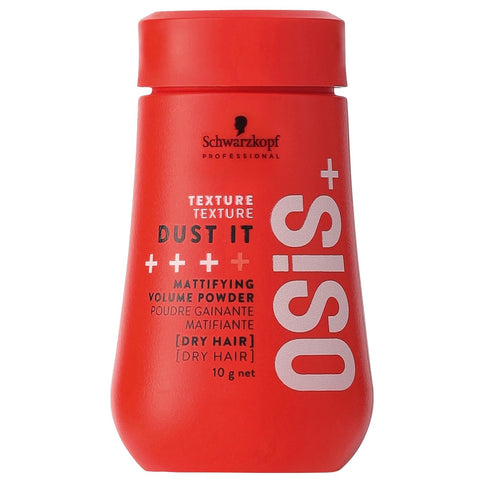 Schwarzkopf Professional OSiS+ Dust It Mattifying Powder | Volumizing & Texturizing Hair Powder | 10g
