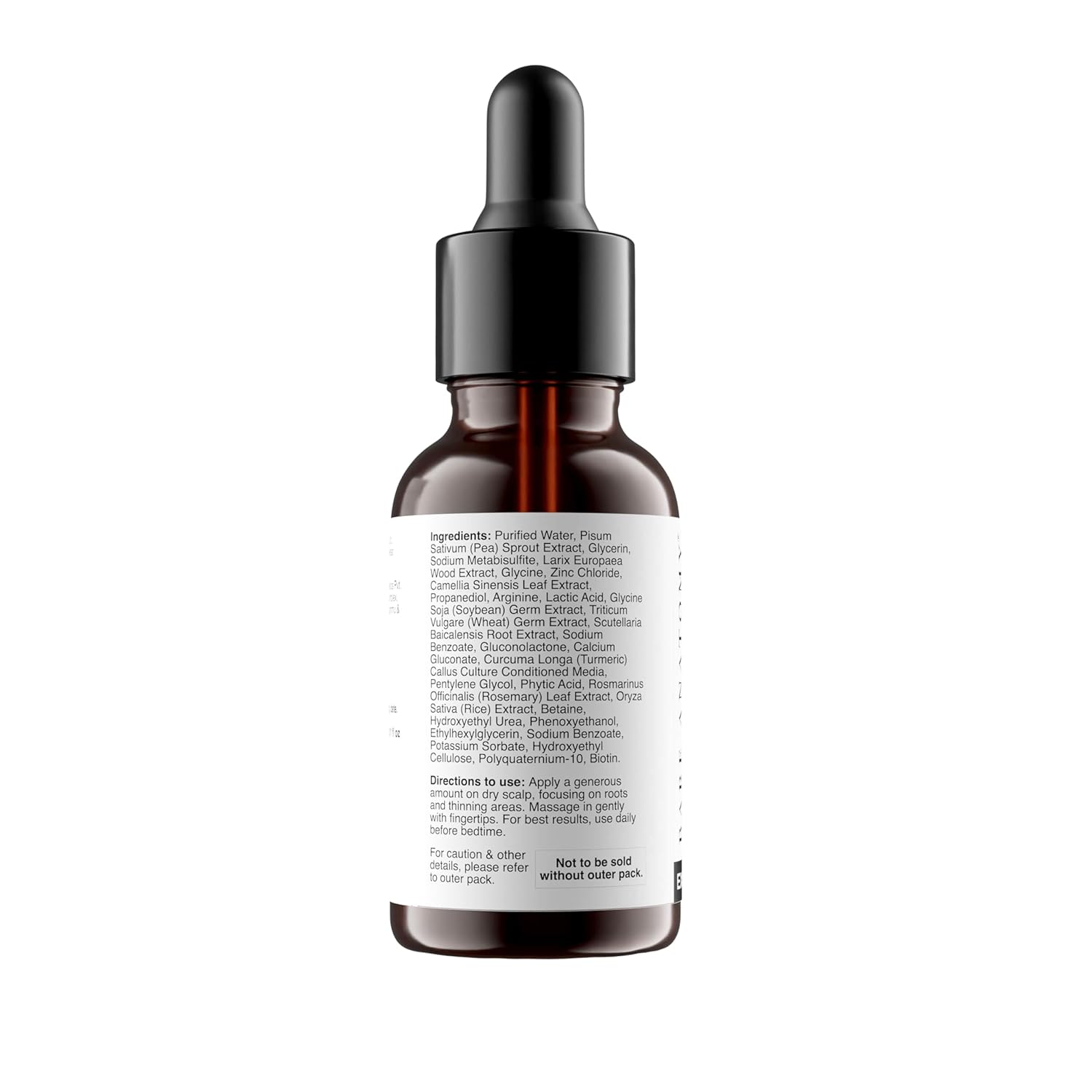 Bare Anatomy Advanced Hair Growth Serum | Hair Fall Control & Density Booster | 30mL