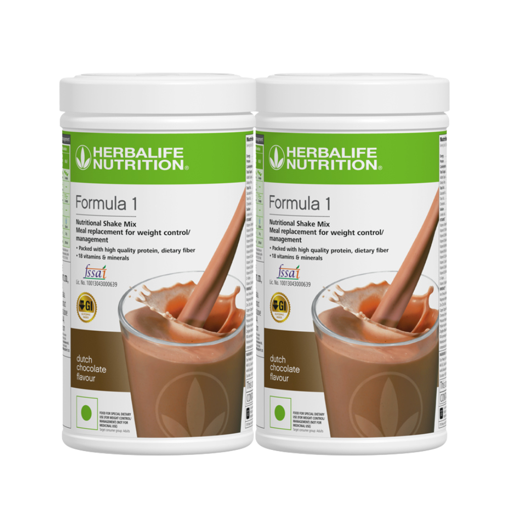 Herbalife Formula 1 Nutritional Shake Mix – Pack of 2 (500g x 2)