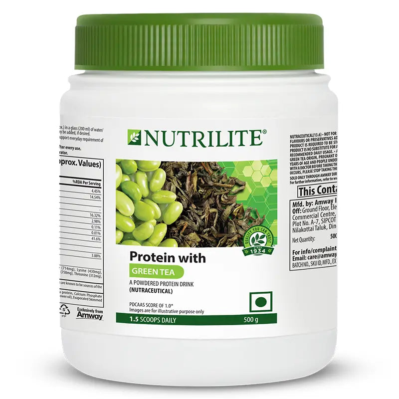Amway Nutrilite Protein with Green Tea - 500 gm