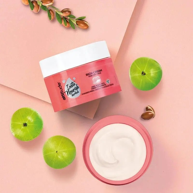 Amway Attitude Insta Nourish Herbals Rich Cream