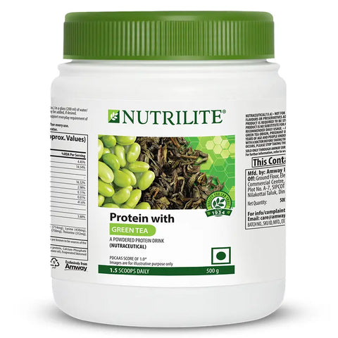 Amway Nutrilite Protein with Green Tea - 500 gm