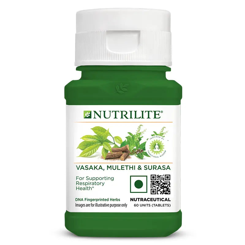 Amway Nutrilite Vasaka, Mulethi & Surasa - 60 Units