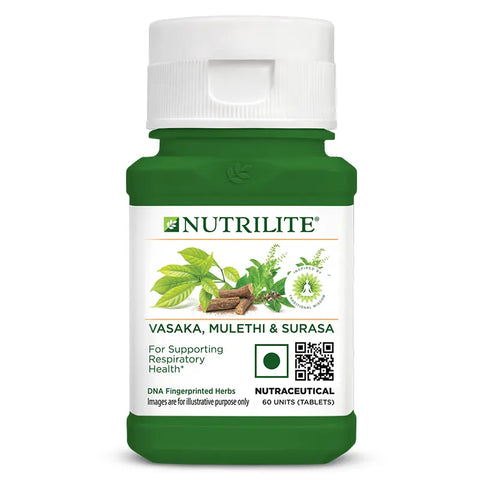 Amway Nutrilite Vasaka, Mulethi & Surasa - 60 Units