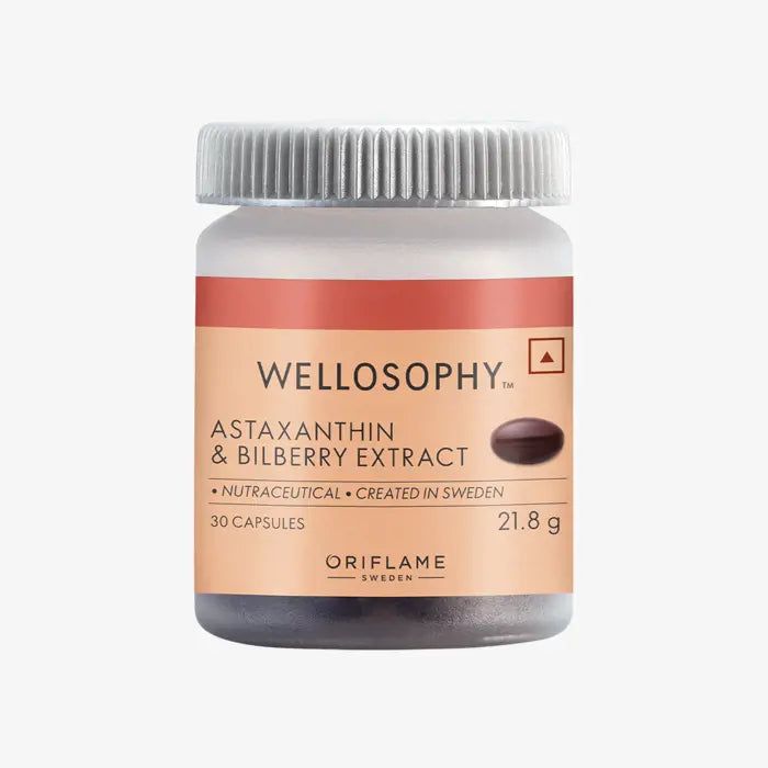 Oriflame Wellosophy Astaxanthin & Bilberry Extract - 21.8 g