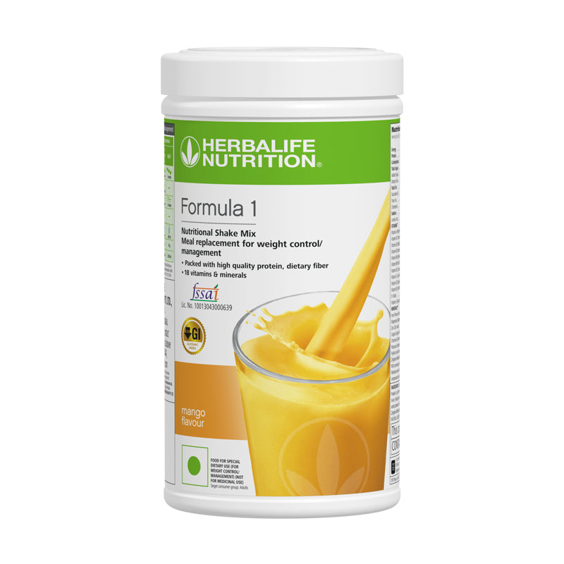 Herbalife Formula 1 Nutritional Shake Mix Mango – 500g | Nutrient-Rich Meal Alternative