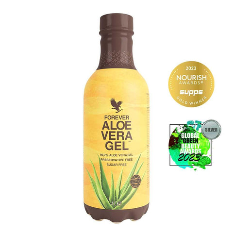 Forever Aloe vera gel natural detoxifyer juice 1 liter (New Pack)