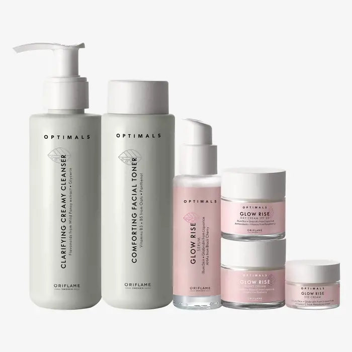 Oriflame Optimals Glow Rise SET (6 Items in the set)