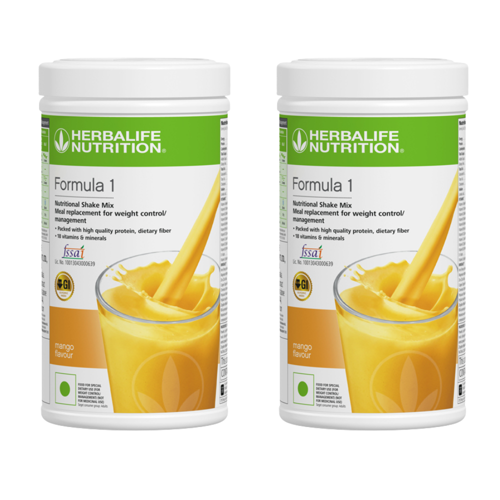 Herbalife Formula 1 Nutritional Shake Mix – Pack of 2 (500g x 2)