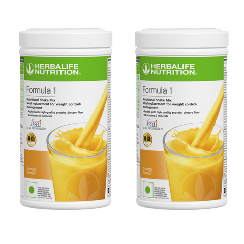 Herbalife Formula 1 Nutritional Shake Mix – Pack of 2 (500g x 2)