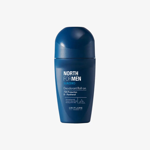 Oriflame North For Men Subzero Deodorant Roll-on (Pack of 2)
