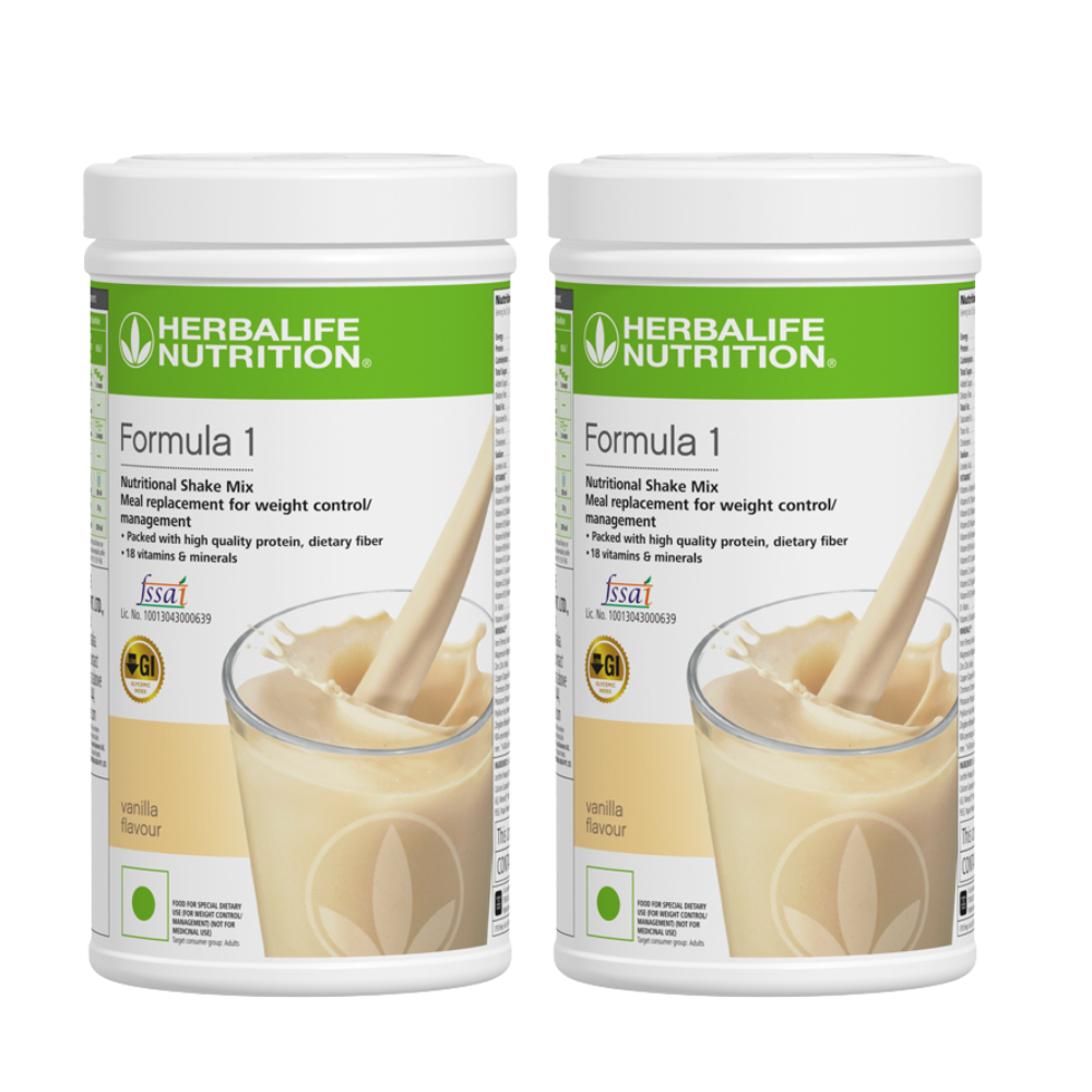 Herbalife Formula 1 Nutritional Shake Mix – Pack of 2 (500g x 2)