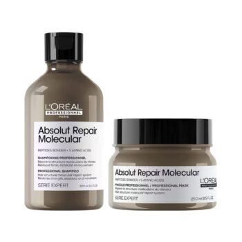 L'OREAL PROFESSIONNEL Absolut Repair Molecular Sulfate-Free Shampoo & Mask (550 ml)